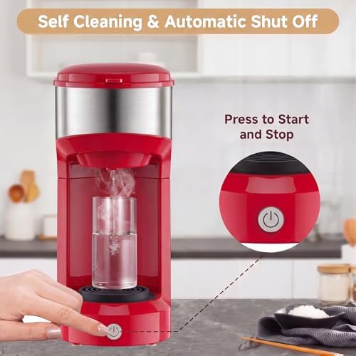 Single Serve Coffee Maker, Small K Pod&Ground Coffee Machine
