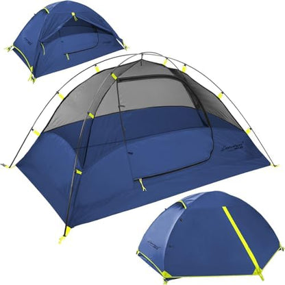 Clostnature 1/2/3/4 Person Lightweight Backpacking Tent, Easy Setup Tent