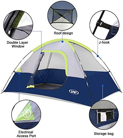 Camping Tent 2-4 Person Dome Tents