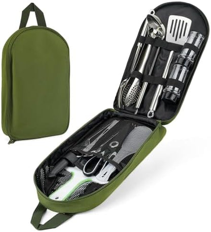Portable 16 PCs Camping Utensil Set, CT606