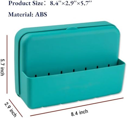 Cooler Accessories for Coleman YETI Coolers, Magnetic Storage Box,8.4 x 2.9 x 5.7 inch Organizer for Sunglasses, Scissors,Small Gadgets, Green
