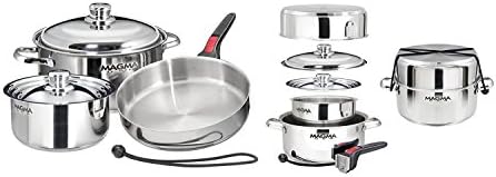 Magma A10-362-2-IND 7 Piece Stainless Steel Nesting Cookware Set