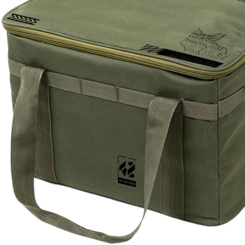 30/42L Camping Storage Bag Insulated Gear Organizer Foldable Storage Box