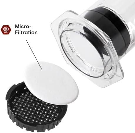AeroPress Clear XL Coffee Press, French Press, Pour-Over & Espresso Style