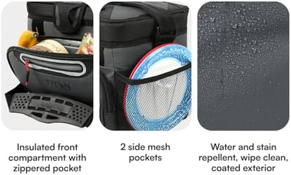 Titan Zipperless HardBody Cooler, Keeps Ice 2 Days