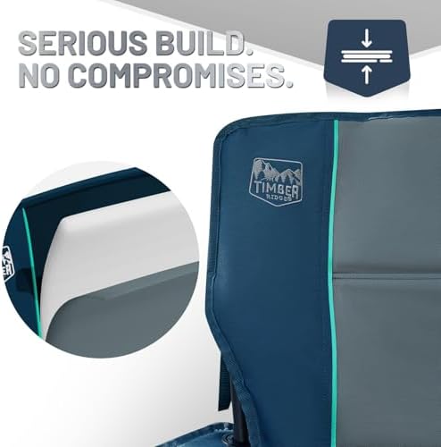 Timber Ridge 2 Pack Oversized Folding Camping Chair for Adults