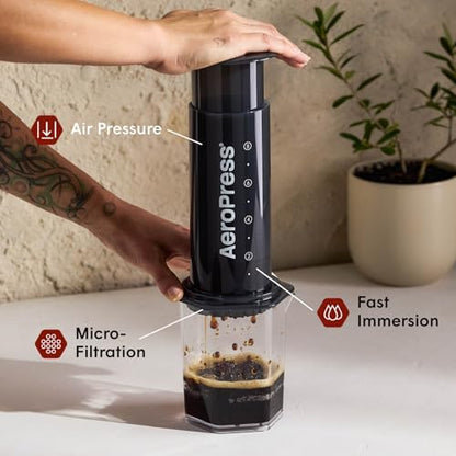 AeroPress Original XL Coffee Press, French Press, Pour-Over & Espresso Style