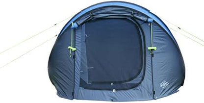 Kamp-Rite Pop Up Tunnel Tent 3 Person Easy to Set up and take Down Packable Light Weight.