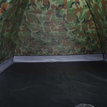 3-4 Person Camping Dome Tent with Waterproof Oxford Floor, UV-Resistant Polyester Cover, Easy Setup Lightweight Outdoor Shelter for Hiking, Backpacking & Weekend Adventures