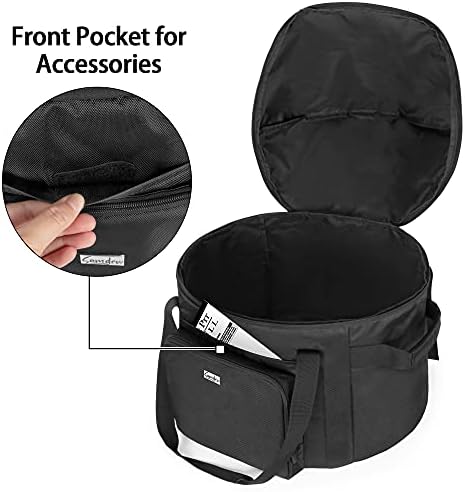 samdew 14-Inch Grill Carry Bag Compatible with Weber Smokey Joe, Bag Only