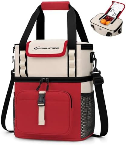 Maelstrom Insulated Lunch Bag, Leakproof Lunch Box with Quick Access Lid