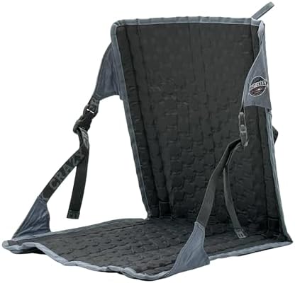 Crazy Creek HEX 2.0 Original Chair for Camping, Stadium Seating & More, Comfort on All Terrains, Adjustable Straps, Compact Design, Water-Resistant,Cobalt/Slate