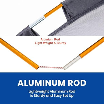 Alvantor® Beach Tent Beach Umbrella Outdoor Sun Shelter Cabana Automatic Instant Pop-Up UPF 50+ Portable Beach Shade Camping Fishing Hiking Canopy Easy Set Up Light Weight Windproof for 2-3 Person