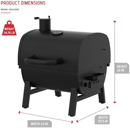 Nexgrill Tabletop 17.5" Charcoal Grill, Portable with Adjustable Air Vent