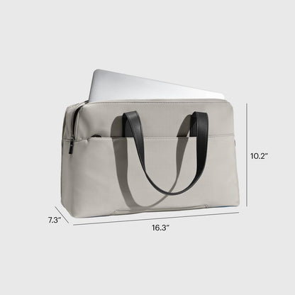 Away Everywhere Bag, Padded Laptop Sleeve, Water Resistant For Every Day Use, Removable Shoulder Strap, Daily Work Bag, Travel Essential Approved Personal Item, Cloud Gray