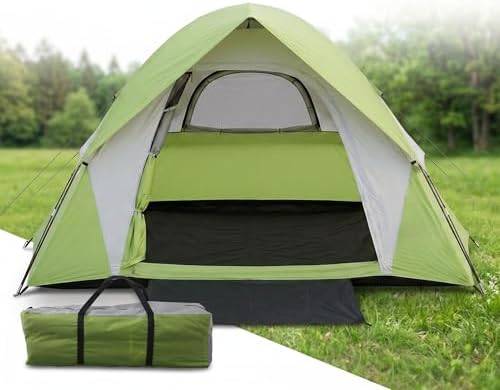 XL Camping Tents 4/6 Person Waterproof Double Layer Dome