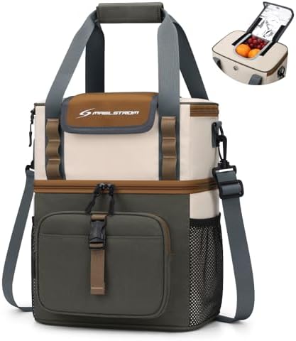 Maelstrom Insulated Lunch Bag, Leakproof Lunch Box with Quick Access Lid