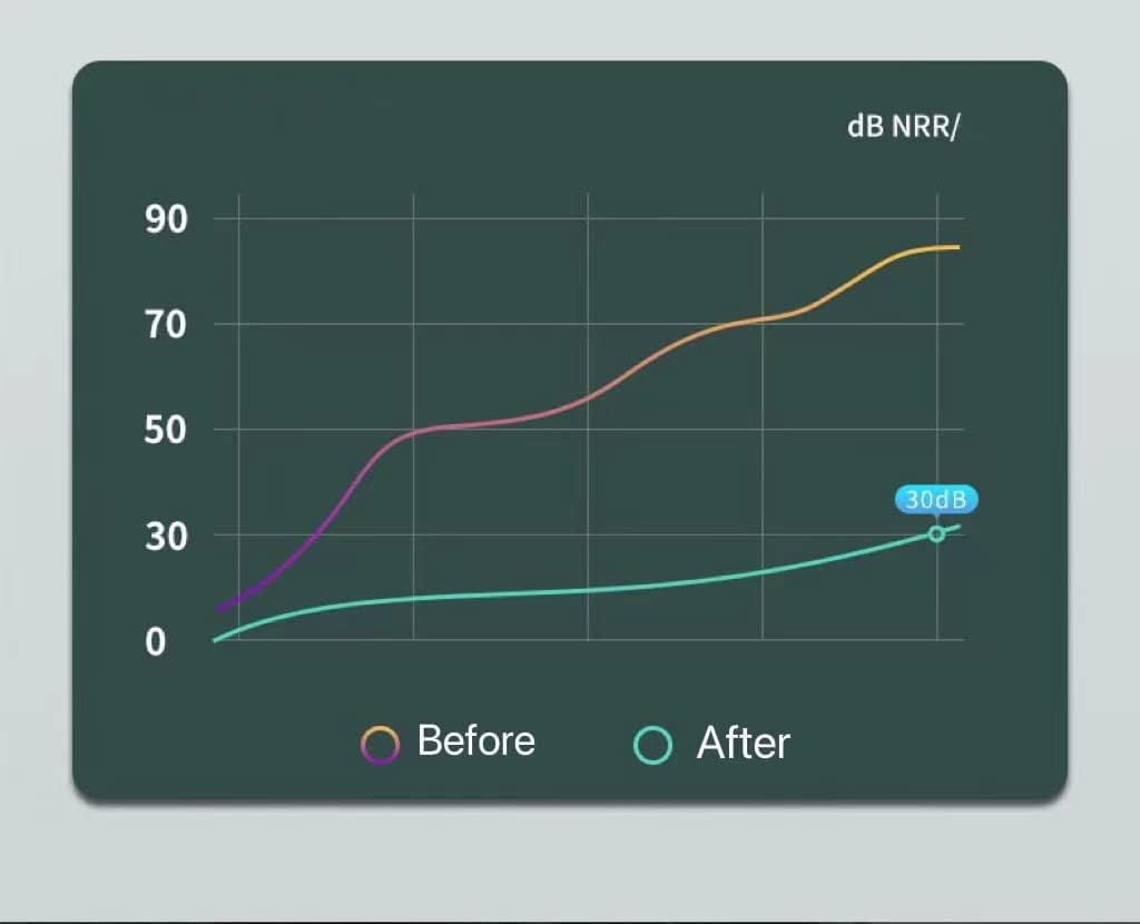 3 in 1 Ear Plugs for Noise Reduction, Ear Plugs for Sleeping Noise Cancelling, Washable Hearing Protection for Work, Travel, Concert, Swimming, Sleep Snoring