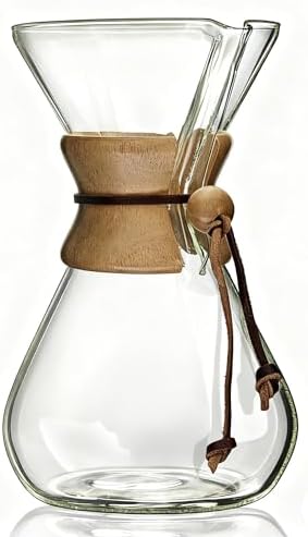 AGOGO Pour Over Coffee Maker Set, 40oz Classic Style, 304 Stainless Filter