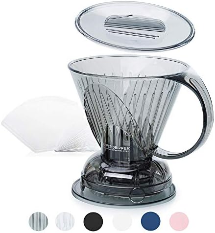 Clever Coffee Dripper | Large 18 oz | Cloud | BPA-Free | 100 Filters
