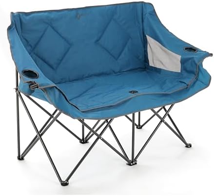ARROWHEAD OUTDOOR Portable Folding Double Duo Camping Chair Loveseat