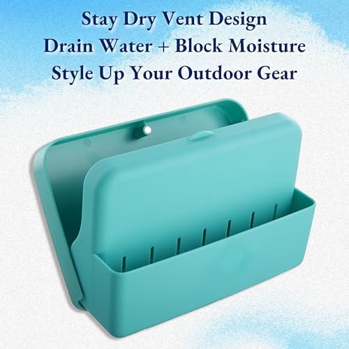 Cooler Accessories for Coleman YETI Coolers, Magnetic Storage Box,8.4 x 2.9 x 5.7 inch Organizer for Sunglasses, Scissors,Small Gadgets, Green