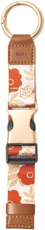 Travel Carry Strap with Ring Hooks, Buckle, Add-a-Bag Luggage Strap, Adjustable Bag Holder, Travel Clip for Carry-on Bags