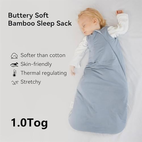BubblePanda Rayon Made from Bamboo Sleep Sack 2t-3t 1.0 Tog 24-36 Months