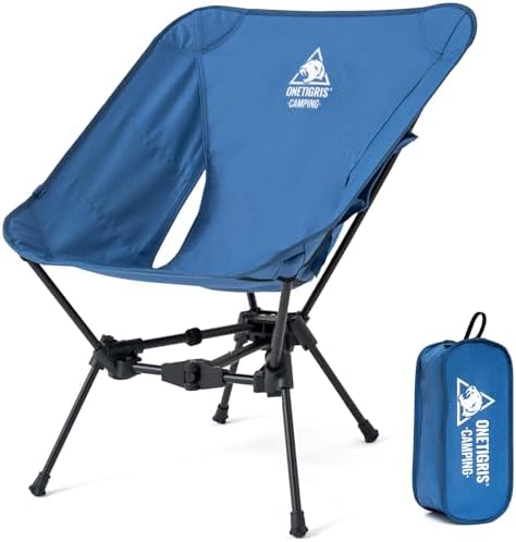 ONETIGRIS Tigerblade Camping Chair, Lightweight Folding Backpacking Hiking Chair, Compact Portable 330 lbs Capacity