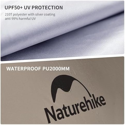 Naturehike Cloud River 2 Person 3 Person Backpacking Tent, Waterproof 2 Person 3 Person Tents for Camping, Double Layer Camping Tent