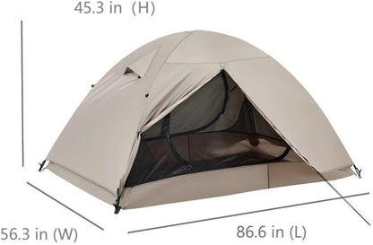 4 Season Light Backpacking Hiking Camping Waterproof Tents for 2/4 Person