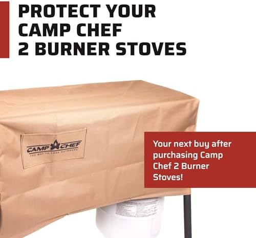 Camp Chef Patio Cover for 2-Burner Stoves, Beige