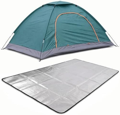 Wind Tour Easy Setup Breathable Mesh Tent for Backpacking & Outdoor Use