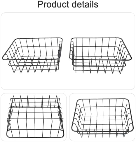 Coated Steel Wire Cooler Basket 32 Qt -Light Coolers, Storage Insert with Divider Compatibility Camping and Tailgating, 11.5x8.5x4.5 Inches