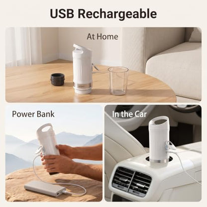 Portable Coffee Maker, USB-C Rechargeable Electric Espresso Machine