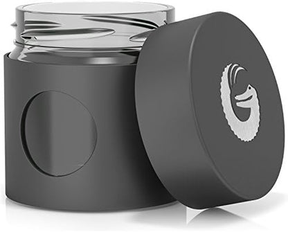 Coffee Gator Mini Coffee Canister- 4oz Borosilicate Glass