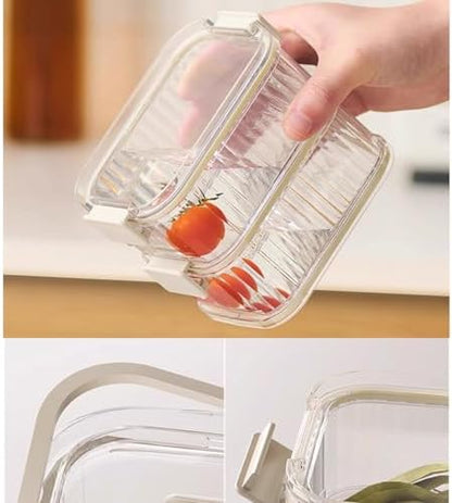 3/4/5 Layers Clear Portable Travel Spices Jars, Multi Camping Spices Containers With Organizers Bag, Stackable Spices Salt