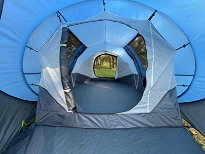 Kamp-Rite Pop Up Tunnel Tent 3 Person Easy to Set up and take Down Packable Light Weight.