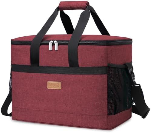 Lifewit Cooler Bag 30/50/60 Cans Collapsible, Insulated Large Lunch Bag