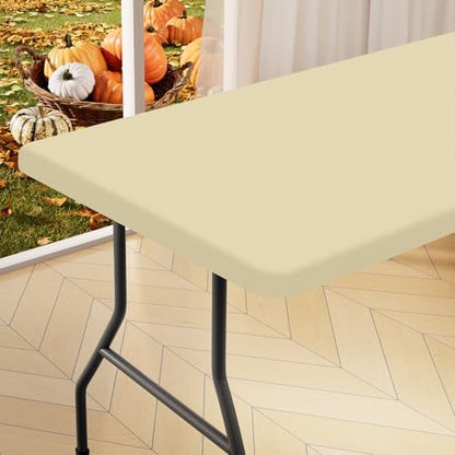 homing Rectangle Table Cloth Cover 5 Foot Elastic Fitted Tablecloth