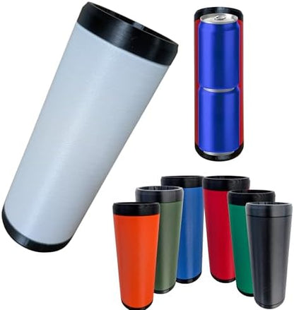 Speed Loader Double Can Holder, White