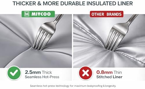 MIYCOO 36 Can Expandable Soft Cooler Bag with Snackle Box Container