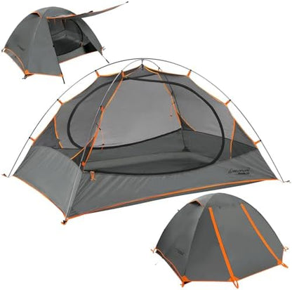 Clostnature 1/1.5/2/3/4/6 Person Lightweight Backpacking Tent, Camping Tent