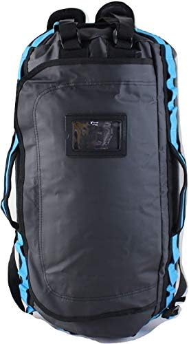 Element Equipment Trailhead Duffel Bag Shoulder Straps Waterproof Black/Blue Small