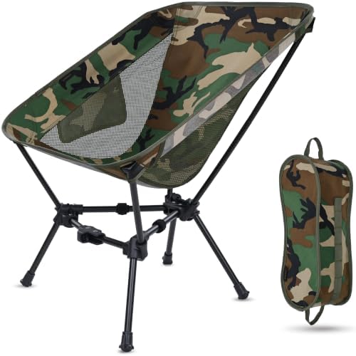 MARCHWAY Lightweight Folding Camping Chair, Portable, Compact and Sturdy