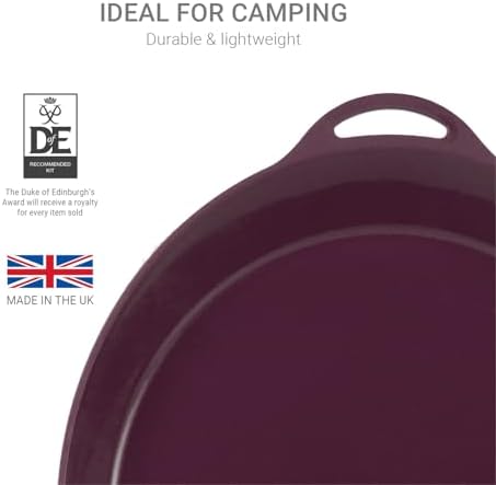 Lifeventure Ellipse Plastic 4-Piece Tableware Set: Knife/Fork/Spoon, Plate, Bowl, Mug for Camping, Travel & Outdoor