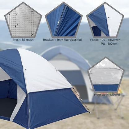 Camping Tents 2 Person Waterproof Tents Camping Easy Up Small Families