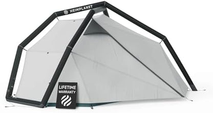 HEIMPLANET Original |FISTRAL V2, 1-2 Person Tent | Inflatable Camping Tent | Outer Tent and Tent Floor - 5000mm | No Tent Poles Required | Supports 1% for The Planet