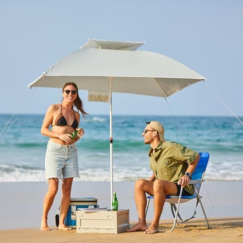 #WEJOY Folding Beach Chairs for Adults, High Back Lightweight for Camp Lawn