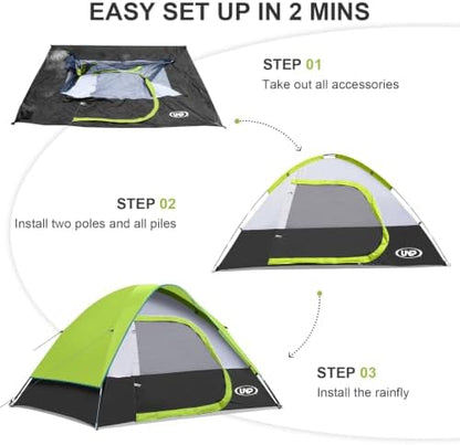 Camping Tent 2-4 Person Dome Tents